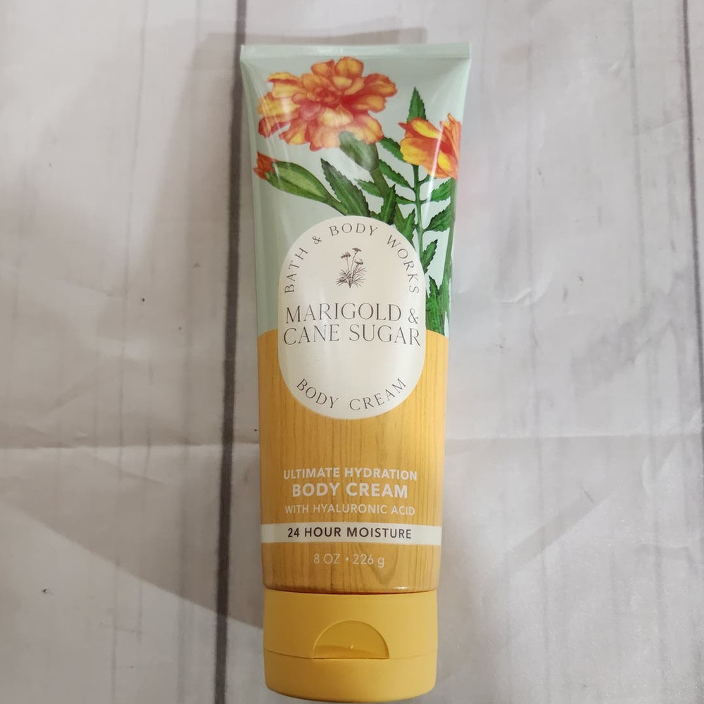 NEW! Bath & Body Works Marigold Cane Sugar Body Care Cream Lotion Fragrance